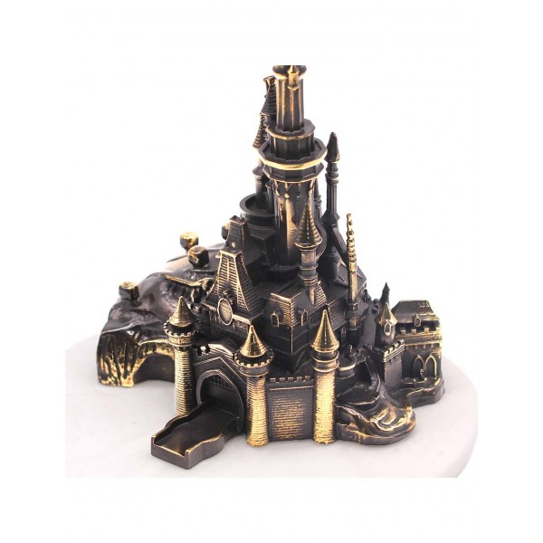 Disneyland Paris Castle Large Figure in bronze colour, sold by Arribas Disneyland Paris Castle Large Figure in bronze colour, sold by Arribas